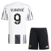 Original Trikotsatz Juventus Vlahovic 9 Heimtrikot 2025-26 Für Kinder